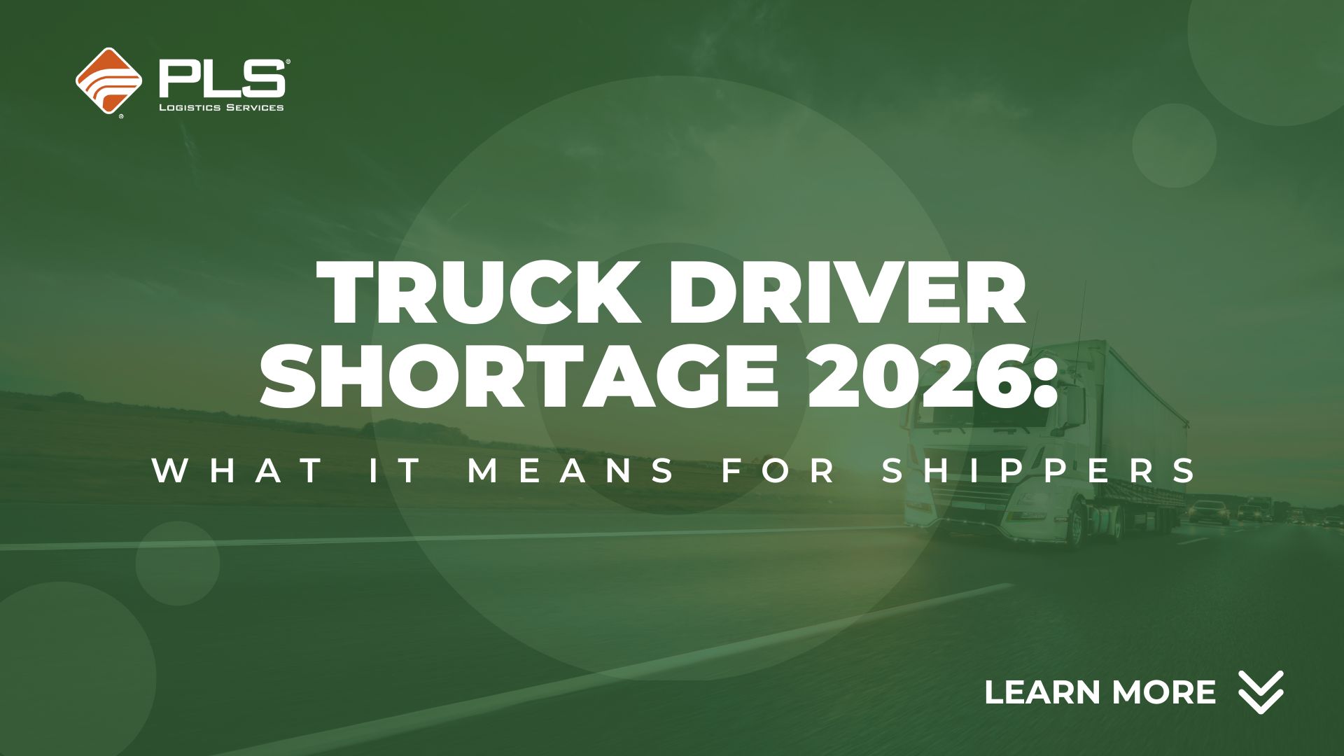 Pénurie de chauffeurs de camion 2026 : impact sur les expéditeurs